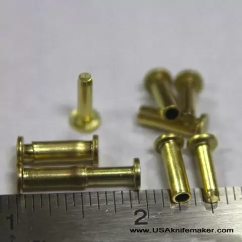100 Piece Small Brass U Pins