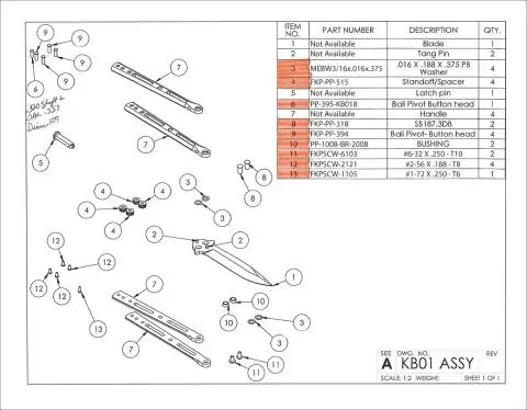 Pivot Bushing for DB3.1 - Stainless .187
