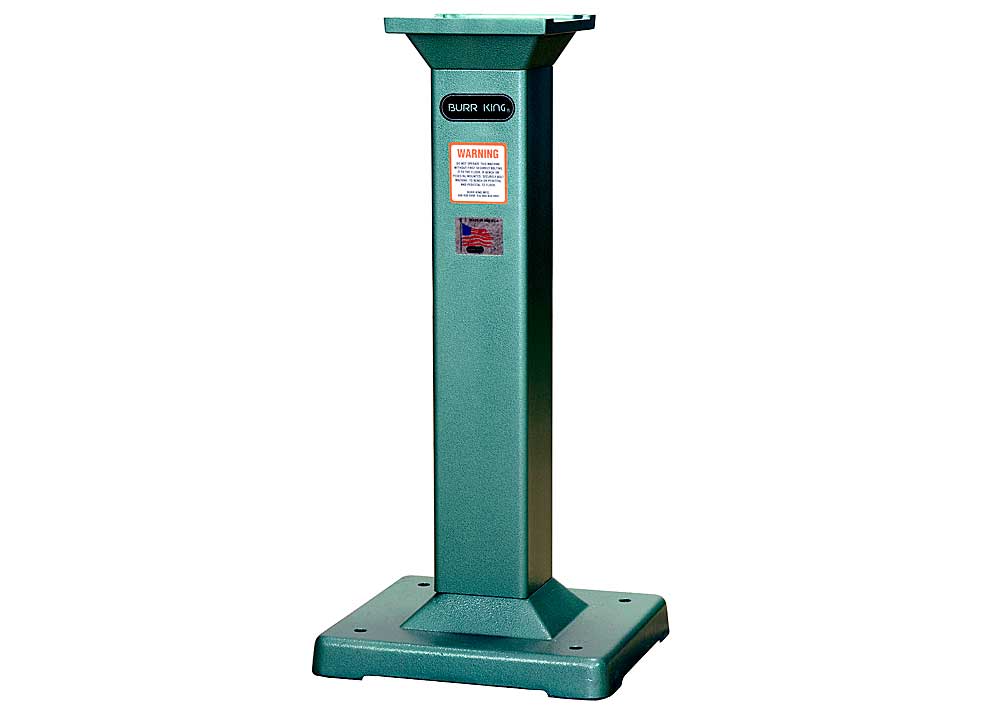 Burr King - 02 - Fixed Height Pedestal – 32″ for 720, 960, 1000, 1001, and the 1272 grinders