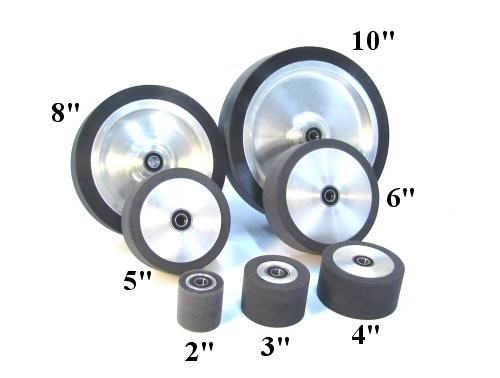 Wheel - Polyurethane Contact - 2" x 2"-10" or 1" x 8"-10"