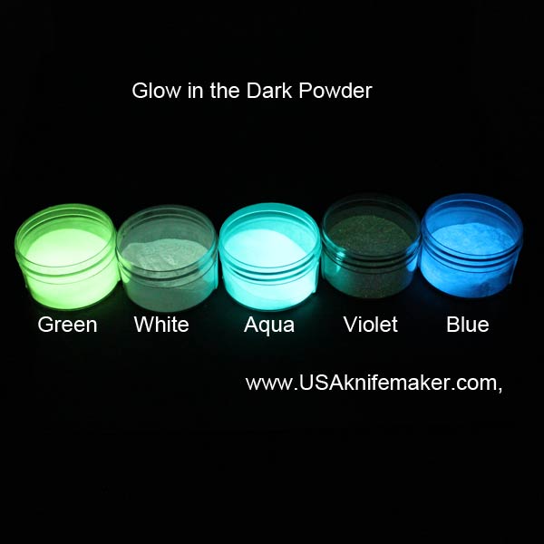 Green Glow Metallic Powder (PolyColor) Glow in the Dark Mica