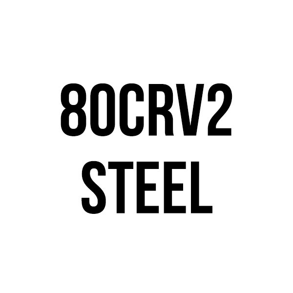 80CRV2 Bar Stock Steel - .125" x 2"- 5 pack, 6.5" pieces