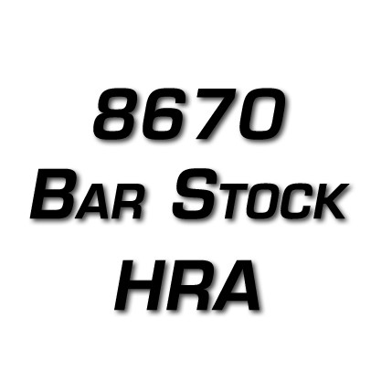 8670 Bar Stock Steel .095" Thickness - See Length Note