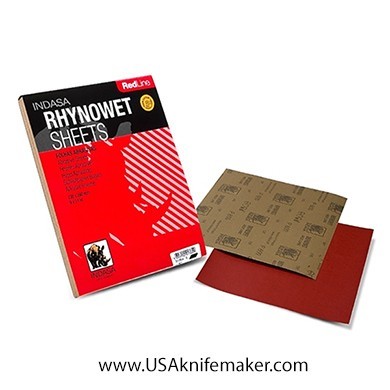RHYNOWET® RED LINE®  - 9" x 11" Sheets Wet/Dry Aluminum Oxide