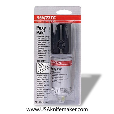 Loctite Fixmaster Poxy Pak Fast Cure epoxy .85oz