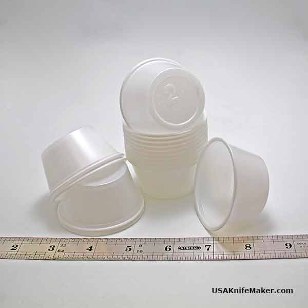 Mixing Cups 2oz for epoxy, paint, stain, finishing... 50 count