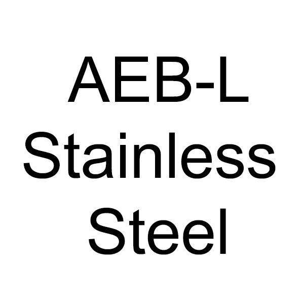 AEB-L Stainless Steel .100" Thickness - See Length Note