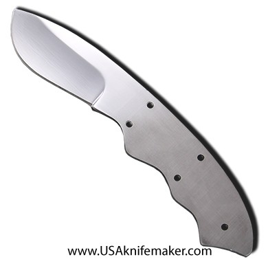  Hunting Knife Blade Blank 003 - 440C Steel - 6" OAL