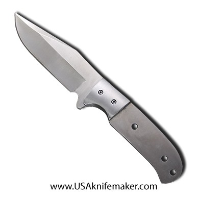 Hunting Knife Blade Blank 007 - 440C Steel - 8 1/2" OAL