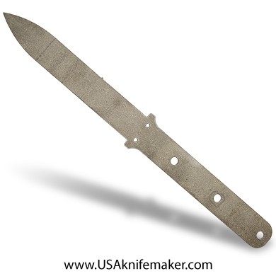 Straight Dagger Knife Blade Blank CPM154, 8.5"OAL, 4.25"Blade Length x 3/4"Blade Width, .110" thick