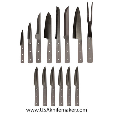 Kitchen - Chef Maker™ Knife 14 Blade Blank Set 