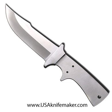Hunting Knife Blade Blank 011 - 440C Steel - 10" OAL