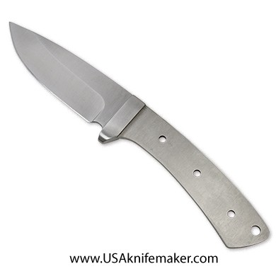 Hunting Knife Blade Blank 032 - 9Cr18MoV Stainless Steel - 9 1/4 OAL