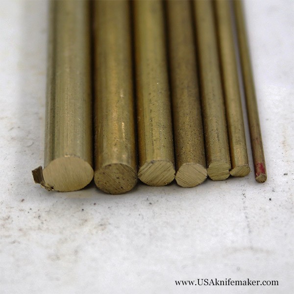 Rod - Brass Pinstock - Knife Handle Material