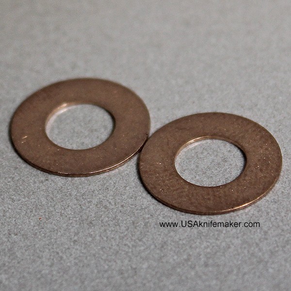 Washer Phosphor Bronze 1/4" (.250") Inside Hole Diameter
