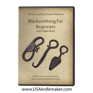 DVD - Blacksmithing For Beginners with Alex Ruiz