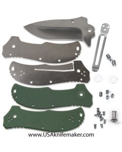 KMS Liner Lock K1313 Flipper Knife Kit - Satin