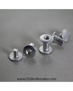 Binder Screw & Post - Silver - 3/16" - (SCREWS or POSTS)