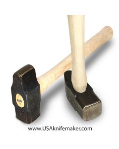 Traditional Straight Pein Hammer by Nathan Robertson - 2 lbs