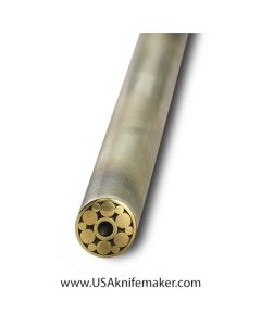 Mosaic - USA KMS Brass Mosaic Pin for Knife Handle #101- 1/4" Diameter