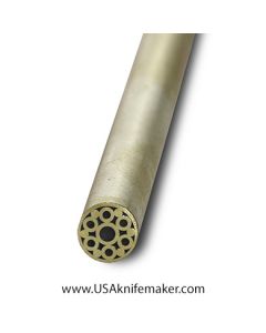 Mosaic - USA KMS Brass Mosaic Pin for Knife Handle #106-3- 1/4" Diameter