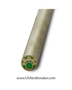 Mosaic - USA KMS Brass Mosaic Pin for Knife Handle #107-2- 1/4" Diameter