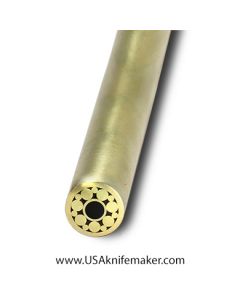 Mosaic - USA KMS Brass Mosaic Pin for Knife Handle Brass #152- 5/16" Diameter