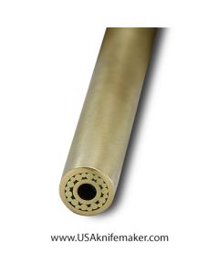 Mosaic - USA KMS Brass Mosaic Pin for Knife Handle #179-3/8" Diameter