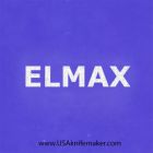 Stencil -"ELMAX" - one image - approx 1" x 2 1/2" in size