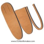 Sheath Kit #14 - Leather - for knives with blades up to 2 3/8” wide by 7" long