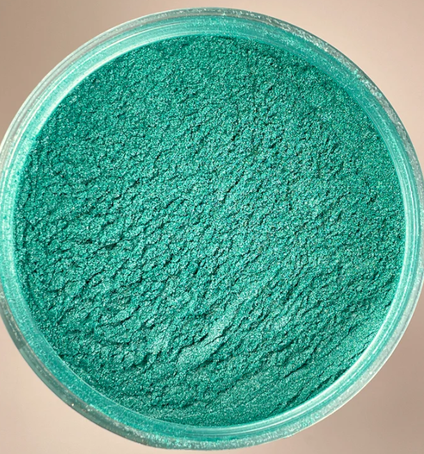 BeaverDust- Emerald Green Mica Powder- 45 grams