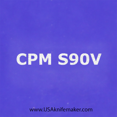 Stencil -"CPM S90V" - one image - approx 1" x 2 1/2" in size