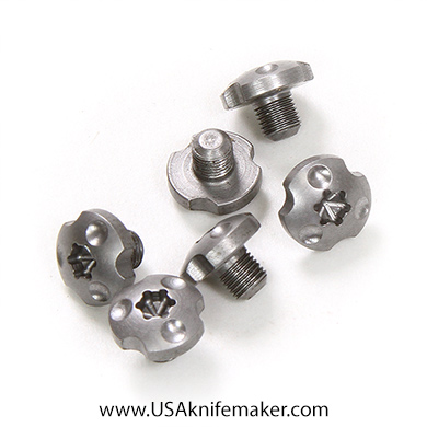 Tri Lug Pivot Head, .312" Head Dia, 6-64 Thread, .15" Thread Length