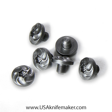 Spiral Pivot Head, .312" Head Dia, 6-64 Thread, .15" Thread Length, Stainless Steel