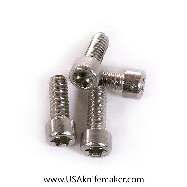Screw 0-80 Socket Head 1/4" Thread Length Stainless Steel - 25ct