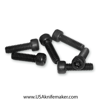 Screw 1-72 Socket Head 1/4" Thread Length Black Oxide - 25ct