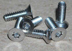 Screw 4-40 Flat Head Stainless Steel 3/8" length - 25ct