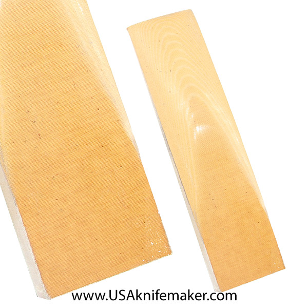 UltreX™ Linen - Natural - Light Brown and White - 3/8" - Knife Handle Material
