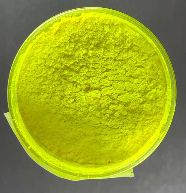 BeaverDust- Flourescent Green Yellow Mica Powder- 45 grams