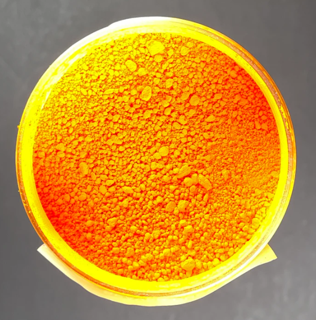 BeaverDust- Flourescent Yellow Orange Mica Powder- 45 grams