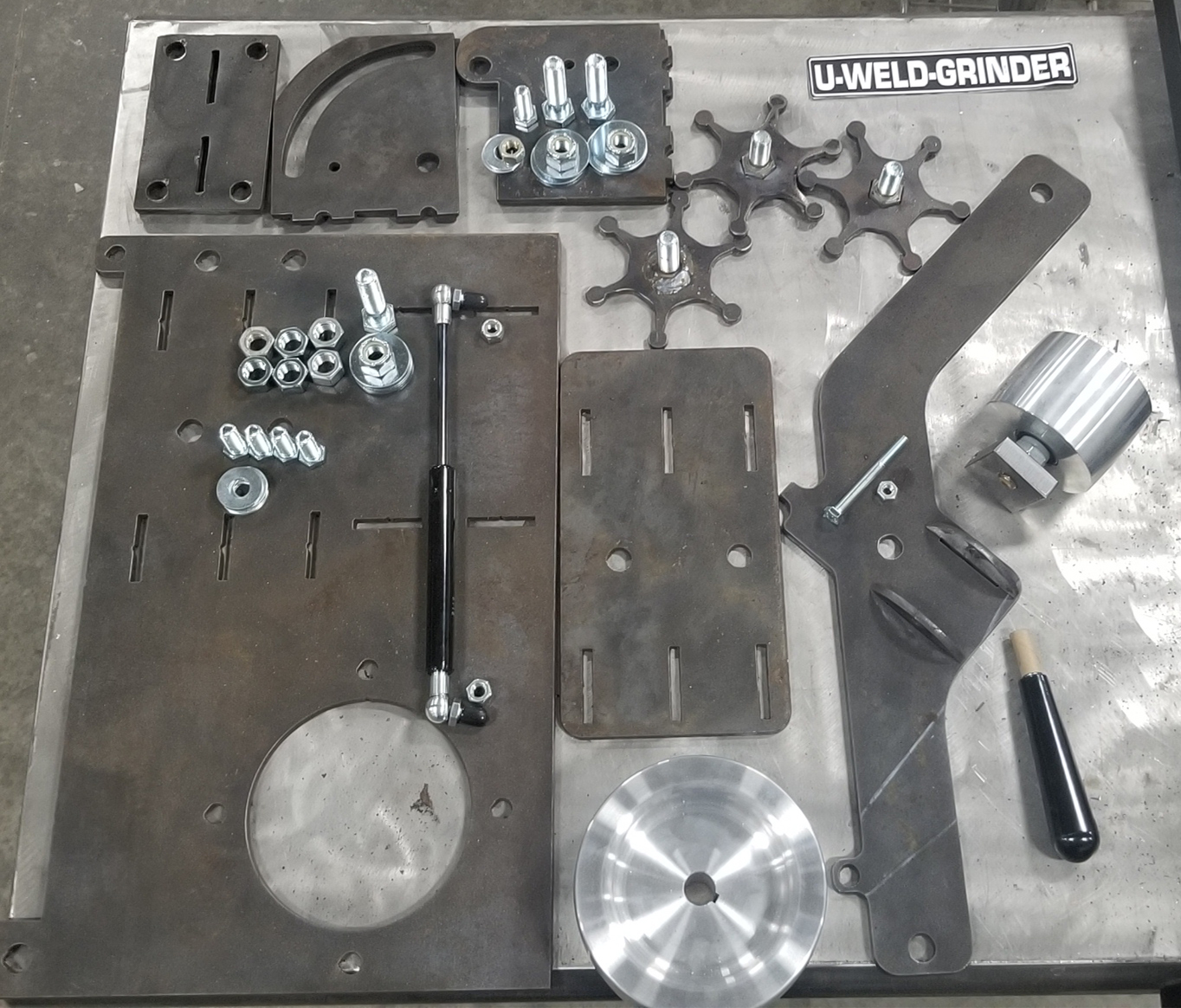U-Weld-Grinder Frame - Bare Bones Kit