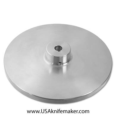 Disc FLAT 9" Aluminum t-6061 5/8" bore for Disc Grinders