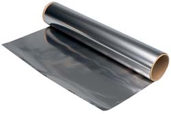 Heat treat foil (tool wrap) 321 up to 2000F 20" wide (sold by the foot)