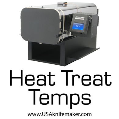 Heat Treat Information - temperatures