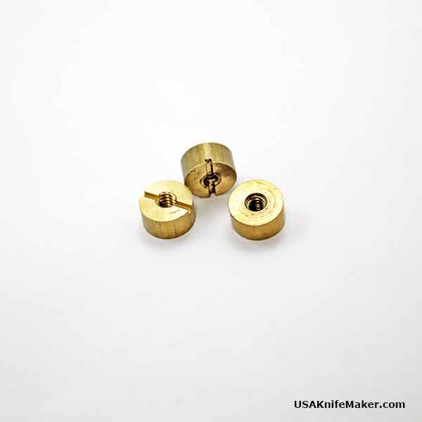 Tang Nuts - 1/2"OD x .28"Th, 10-24 Thread