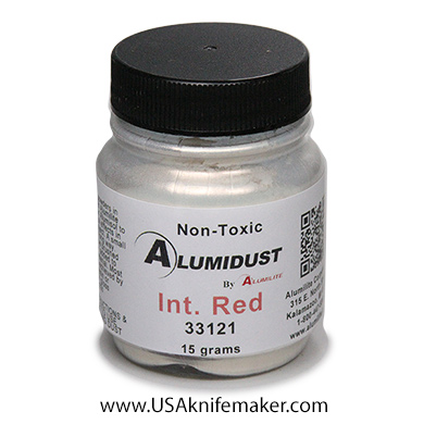 Alumidust Metallic Powder - Interference Red