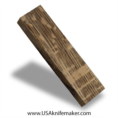 Oak Burl Knife Block - Dyed - #3101 - 1.55" x 0.83" x6.05"