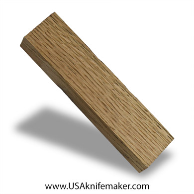 Oak Burl Knife Block - Dyed - #3103 - 1.5"x 0.78"x 6"