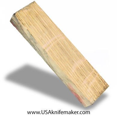 Oak Burl Knife Block - Dyed - #3106 - 1.55" x 0.8" x 6"