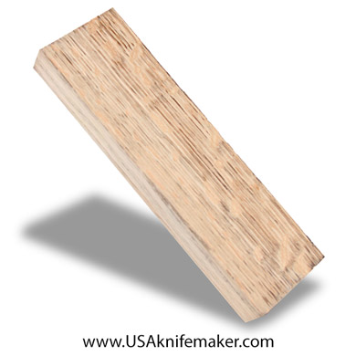 Oak Burl Knife Block - Dyed - #3107 - 1.7" x 0.8" x 6"